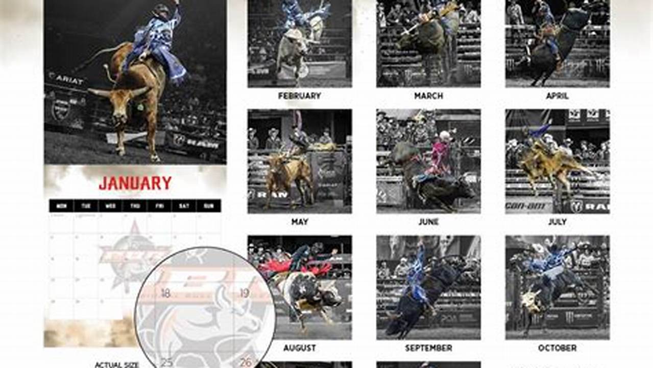 Bull Rider Injured 2024 Calendar