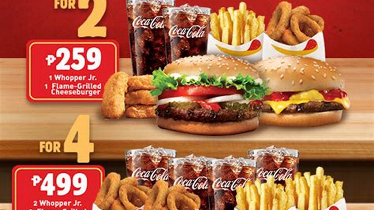 Burger King Deals 2024