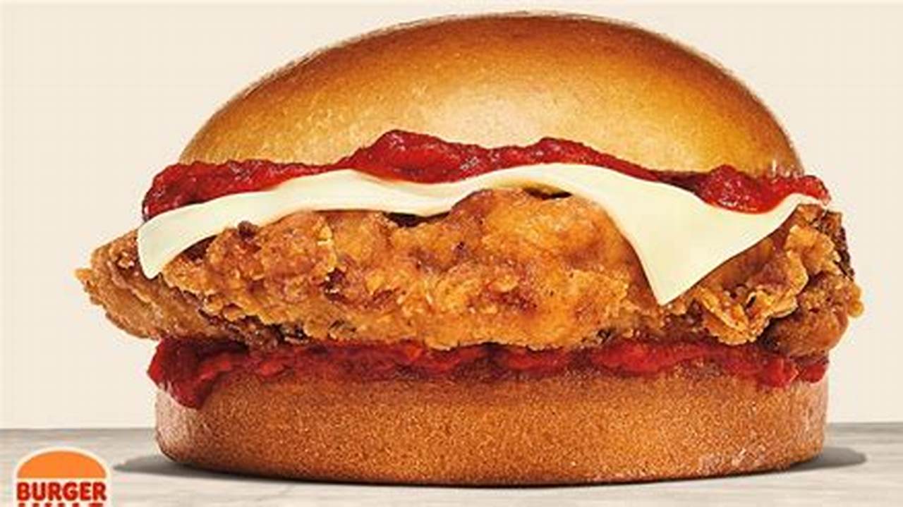 Burger King Italian Chicken Sandwich 2024