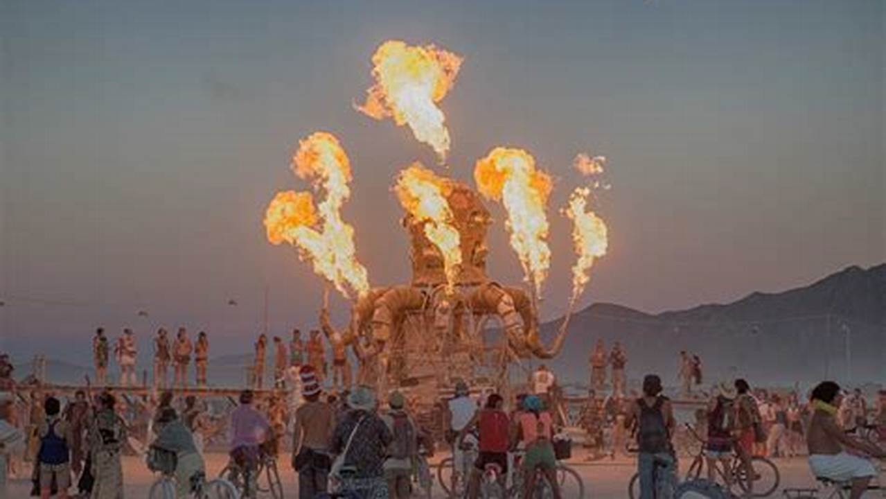 Burning Man Exodus 2024
