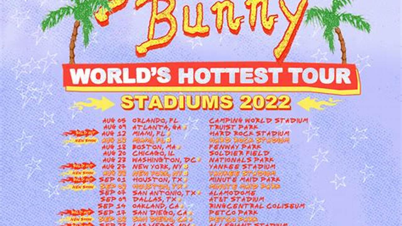 Buy Bad Bunny Tickets From The Official Ticketmaster.com Site., 2024