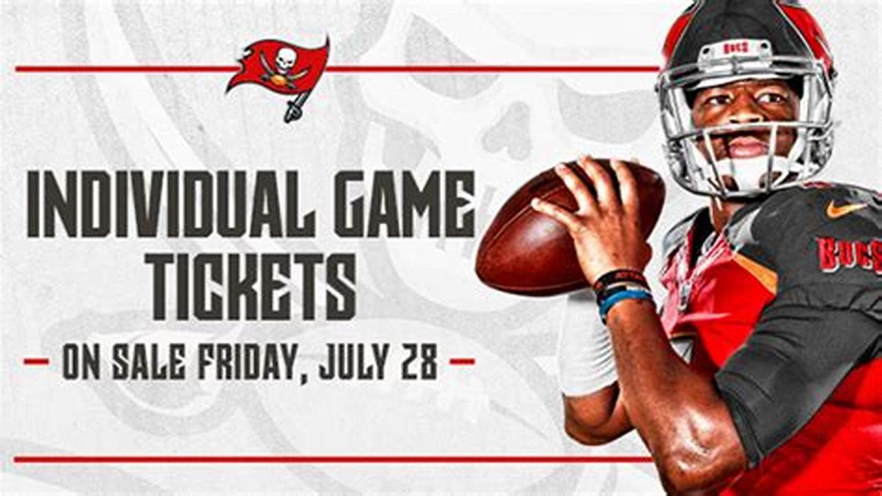 Buy Tampa Bay Buccaneers Football Single Game Tickets At Ticketmaster.com., 2024