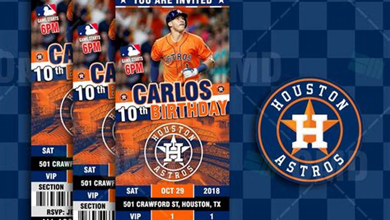 Buy Tickets For All Upcoming Houston Astros Games., 2024