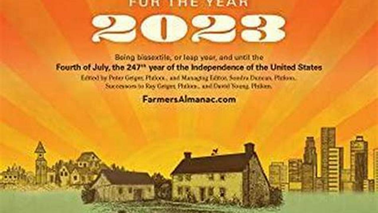 By Farmers&#039; Almanac Staff Updated, 2024