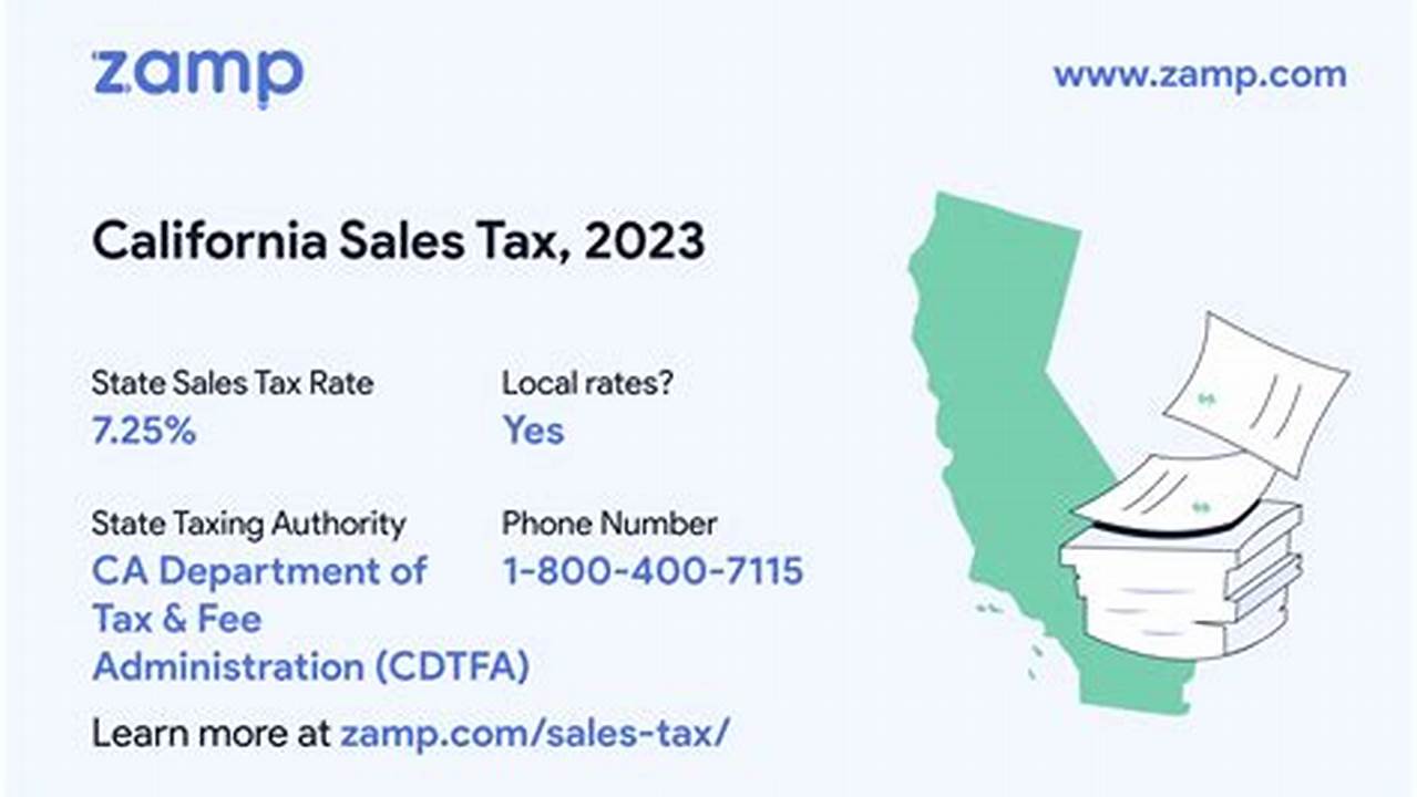 Ca Sales Tax 2024