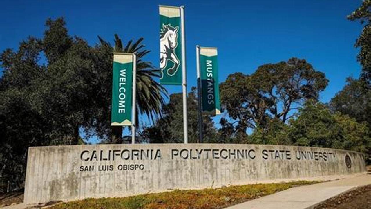 Cal Poly San Luis Obispo Academic Calendar 2024 2025