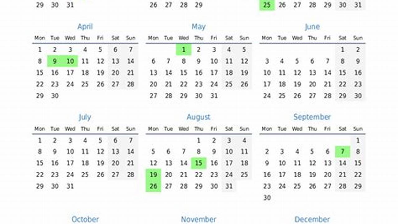 Calendar 2024 Mauritius With Public Holidays
