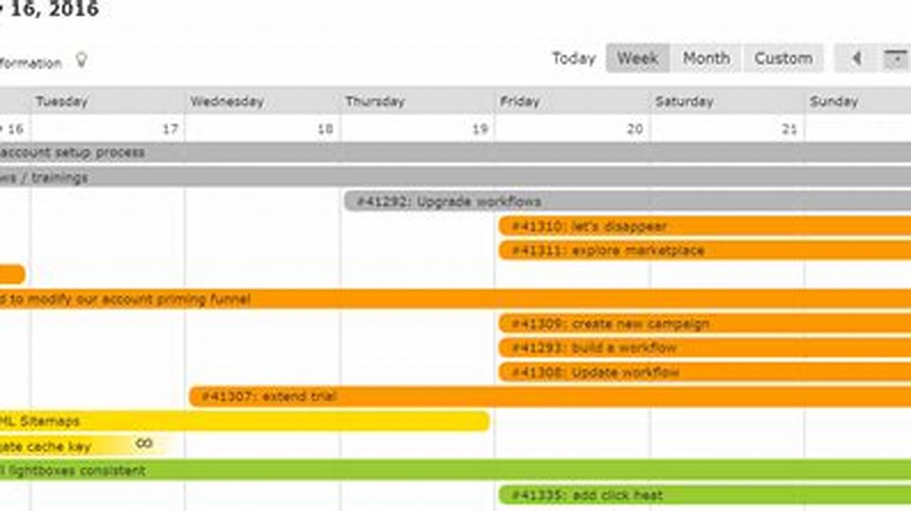 Calendar Based Task Management