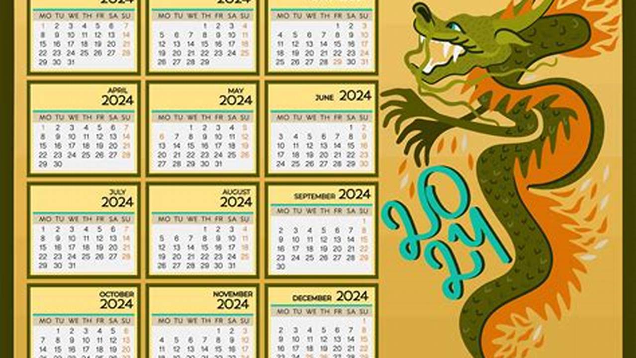 Calendar Chinese New Year 2024