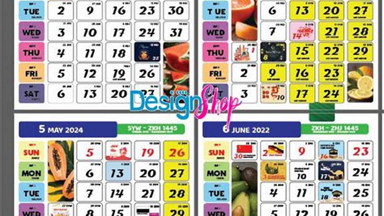 Calendar Kuda 2024 Malaysia Pdf
