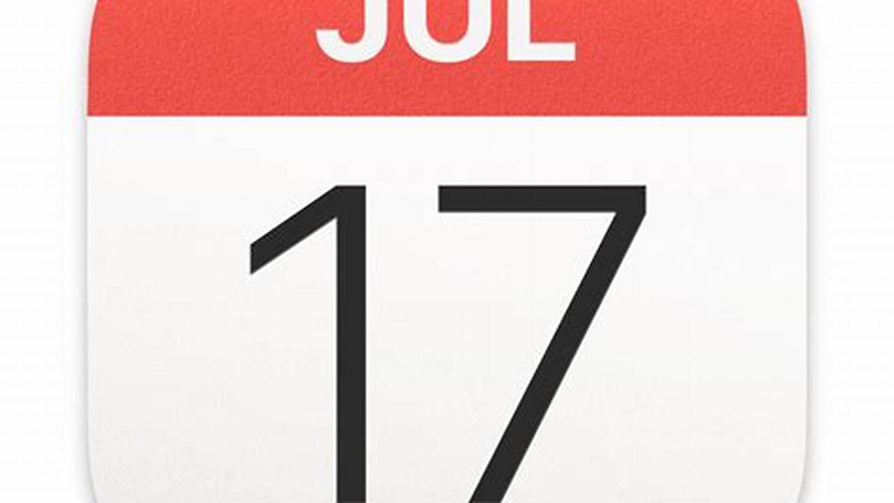 Calendar Logo Apple