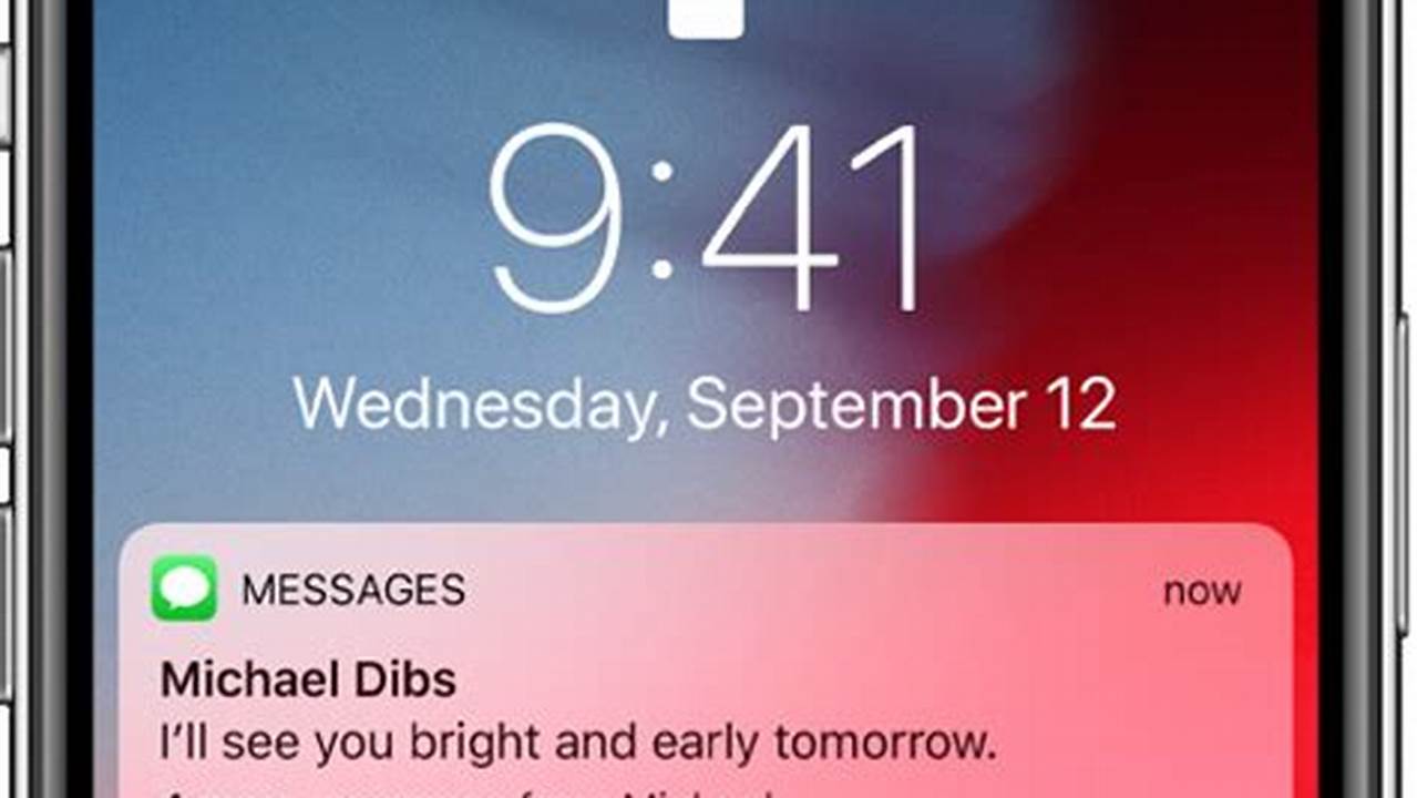 Calendar Messages On Iphone