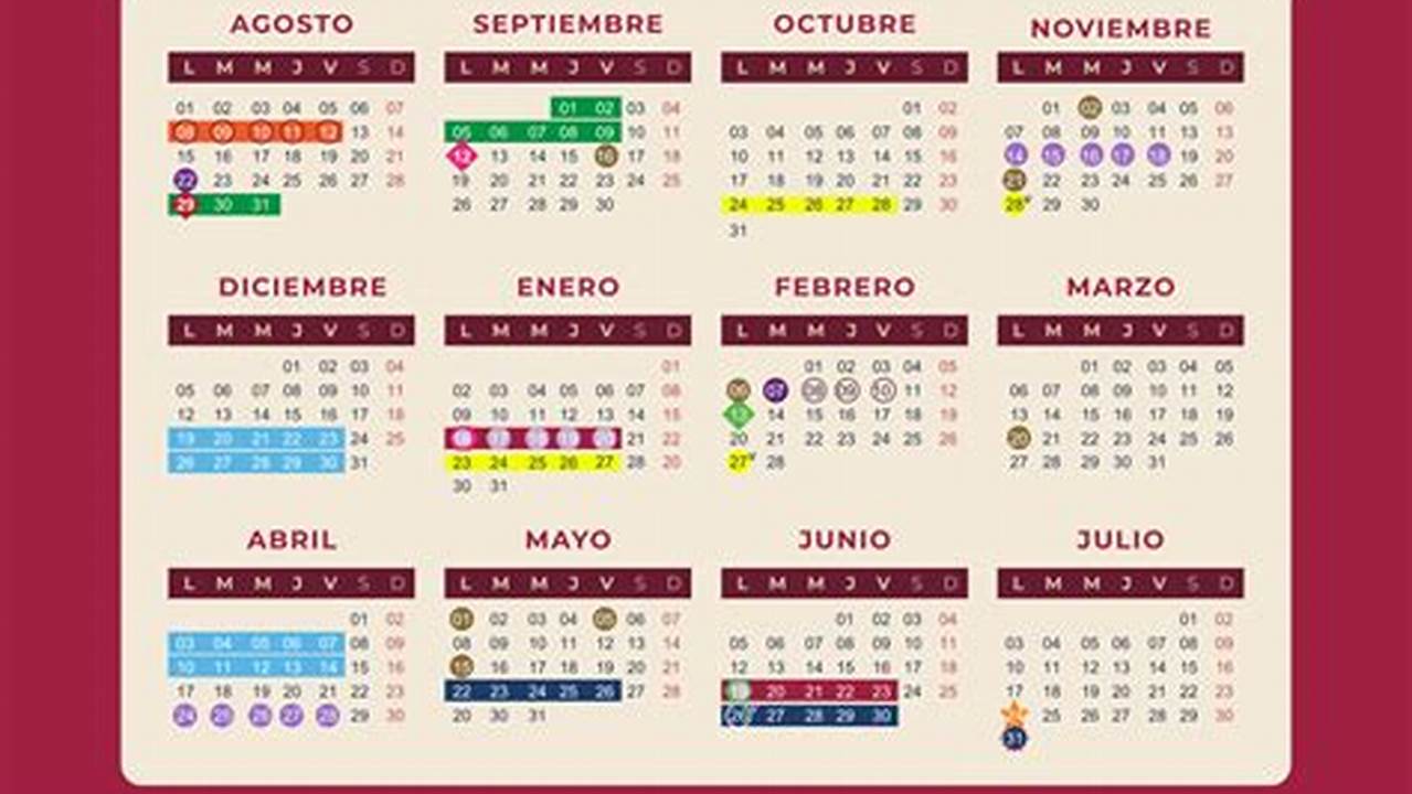 Calendario De Prepa 2024