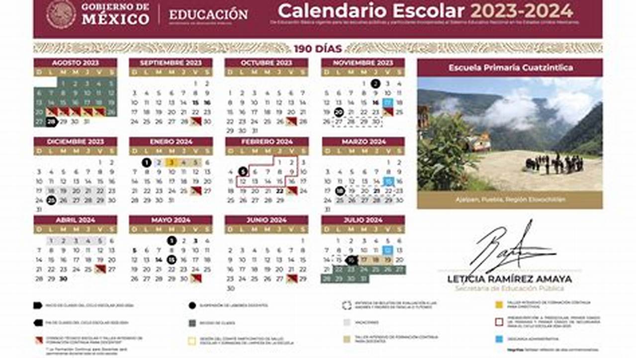 Calendario Escolar 2024 2024