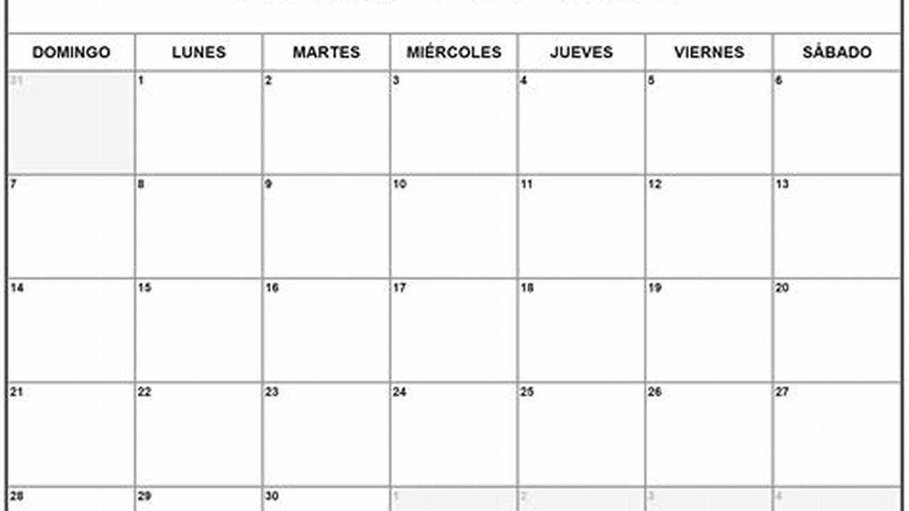 Calendario Mes De Abril De 2024 Printable Free
