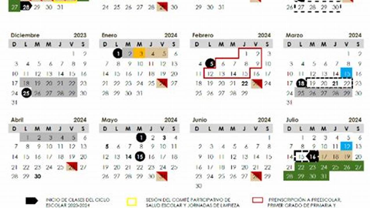 Calendario Oficial De La Sep 2024