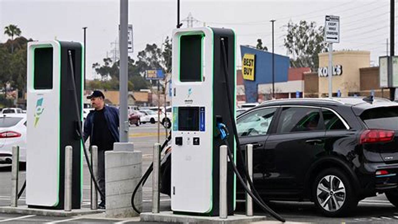 California Goal For Electric Vehicles On The Road