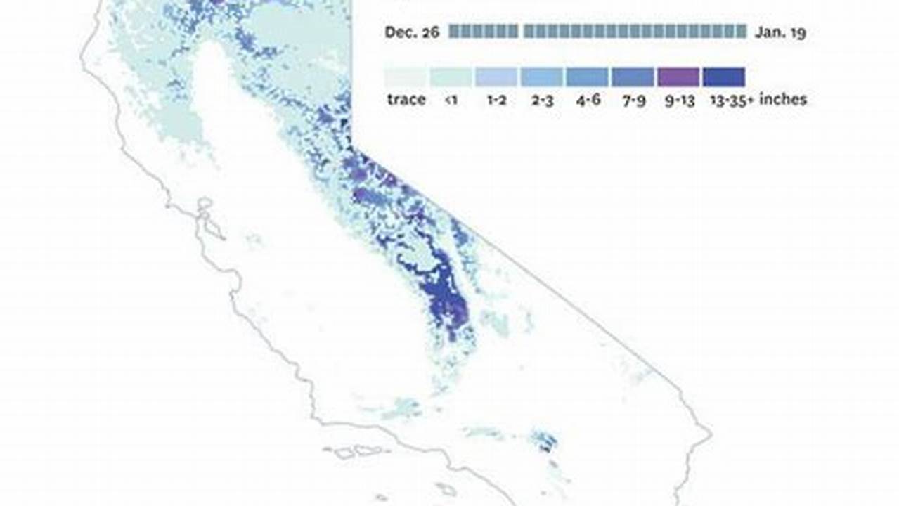 California Snowfall 2024