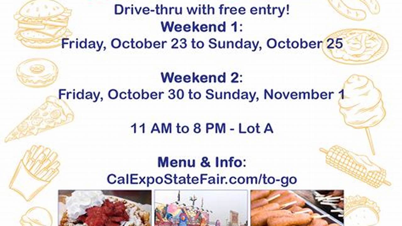 California State Fair & Food Festival 2024