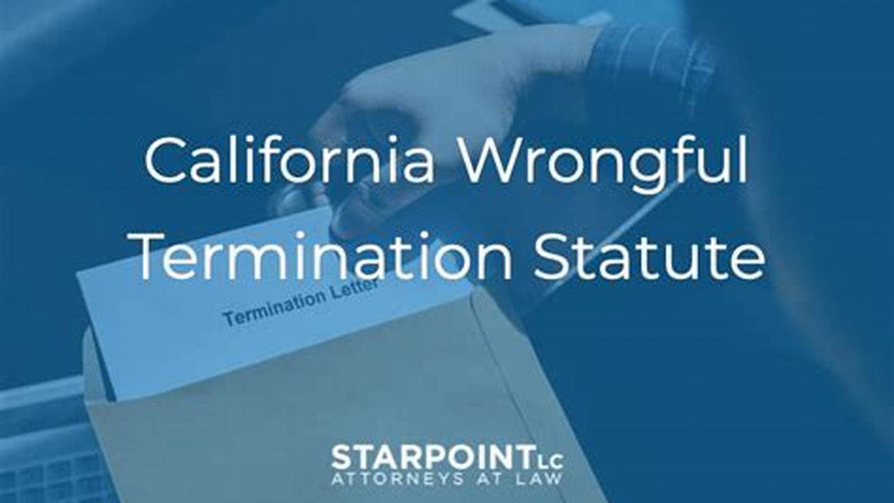 California Termination Laws 2024
