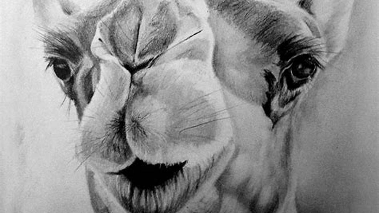 Camel Pencil Sketch: Unveiling the Beauty and Majestic Presence of Desert Icons