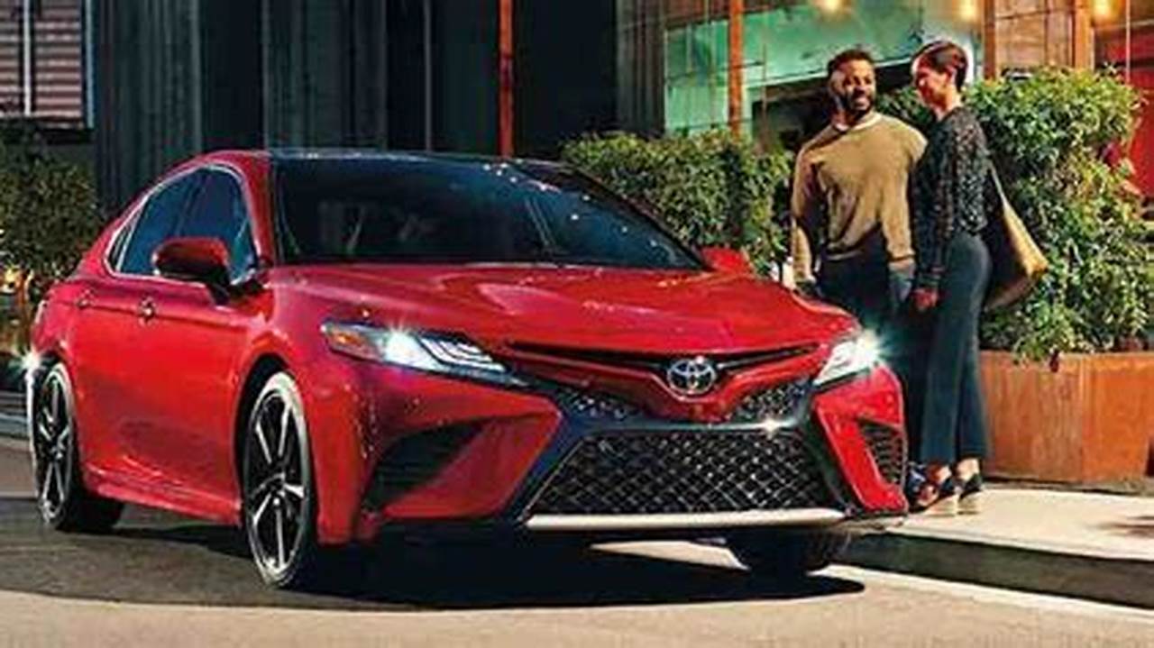 Camry Offers A Compelling Choice Of Gasoline Engines, 2024