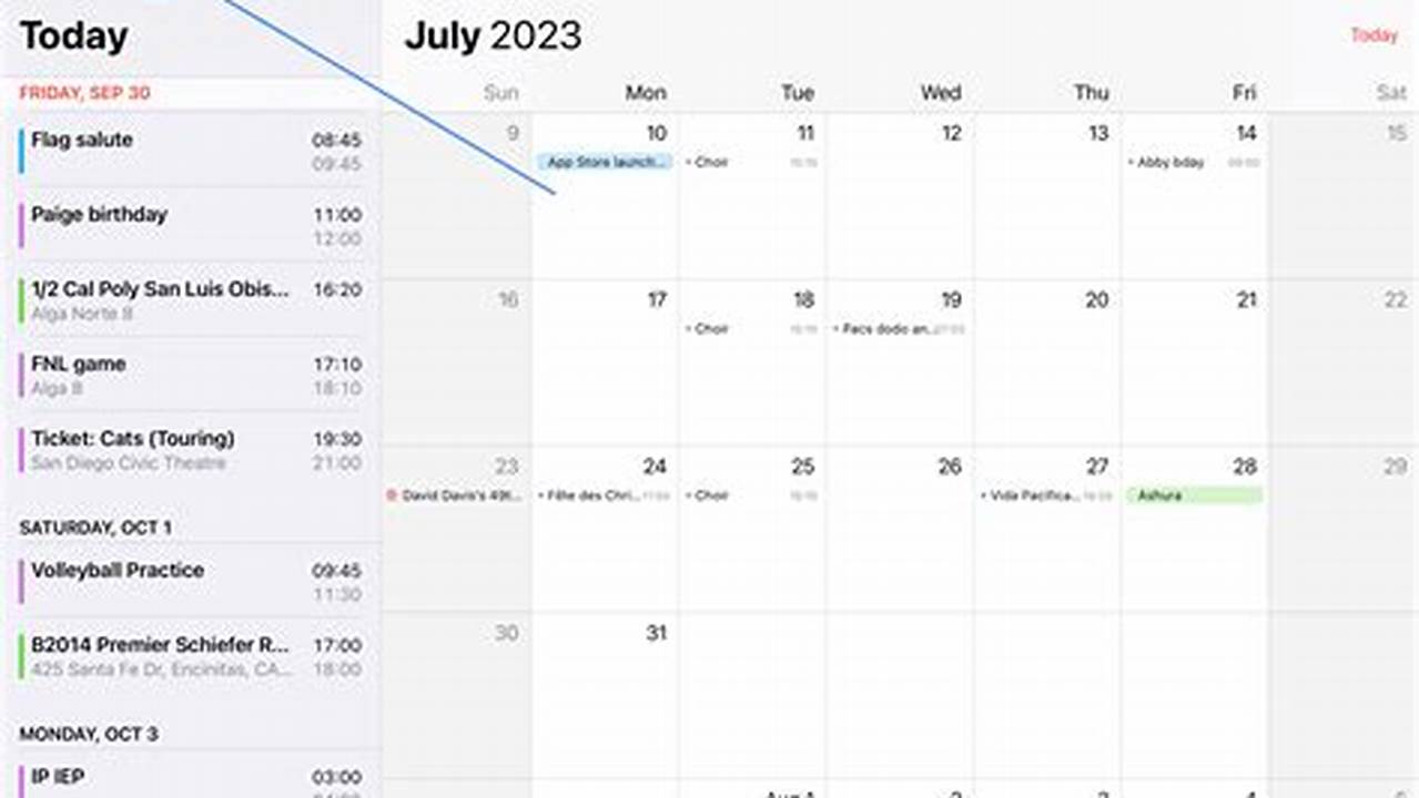 Can'T See Calendar Events On Iphone