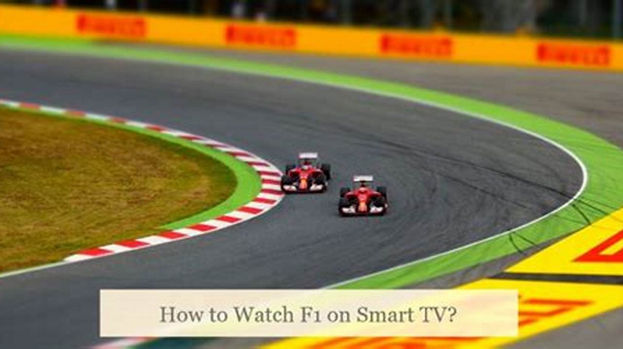 Can I Watch F1 On F1 Tv