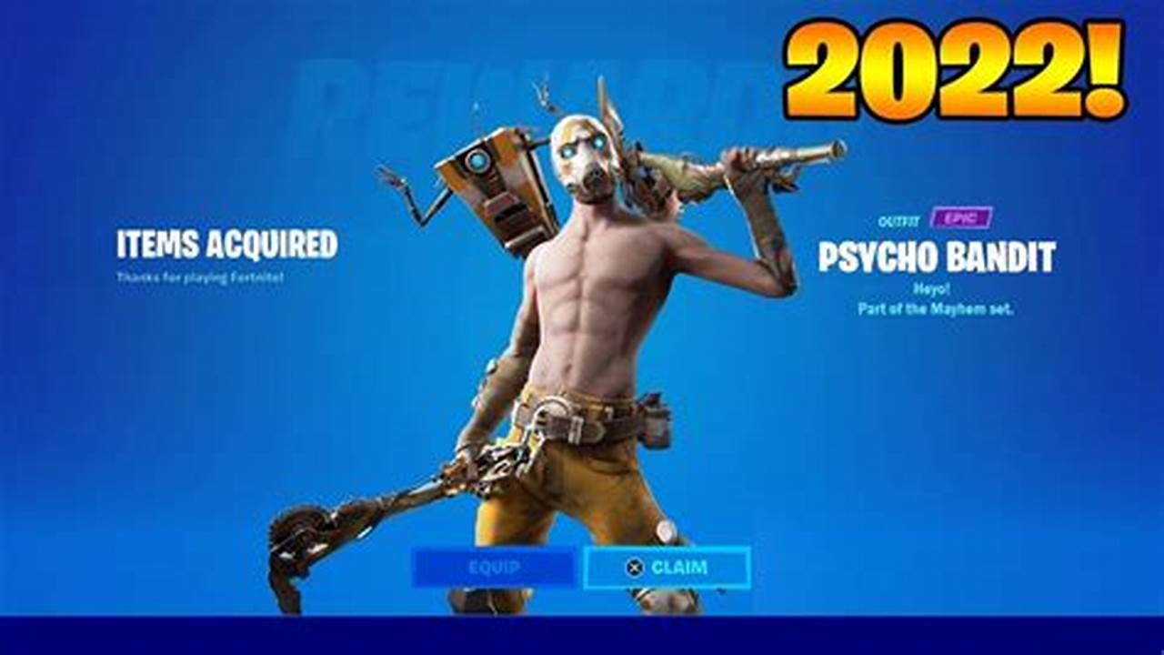 Can You Still Get The Psycho Skin In Fortnite 2024