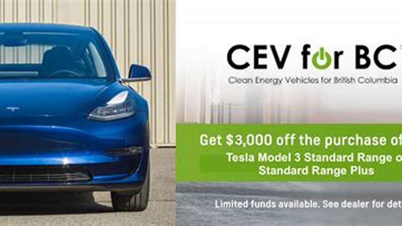 Canada Electric Vehicle Rebate Tesla