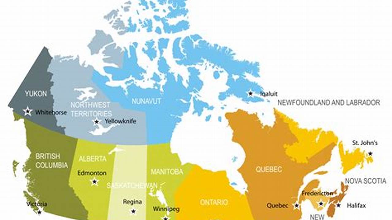 Canada Map 2024