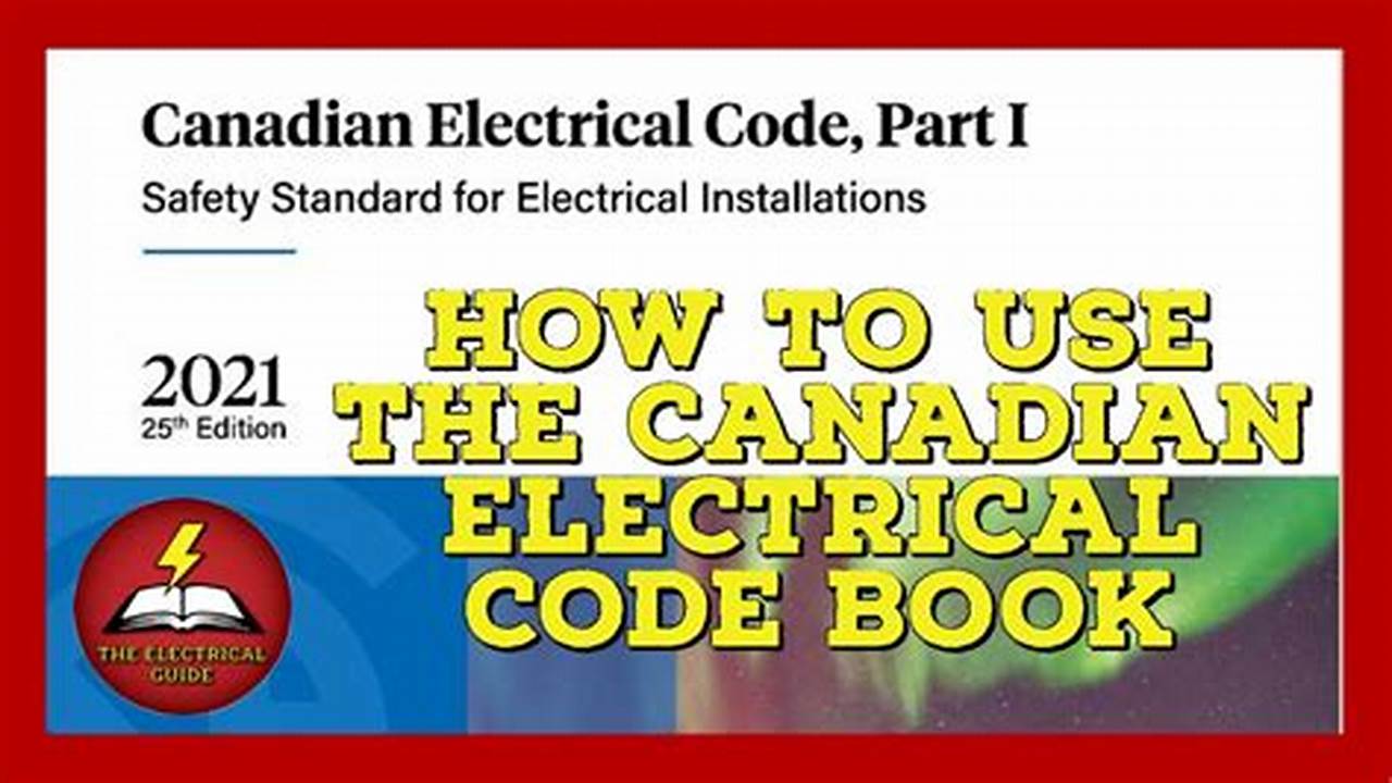 Canadian Electrical Code 2024