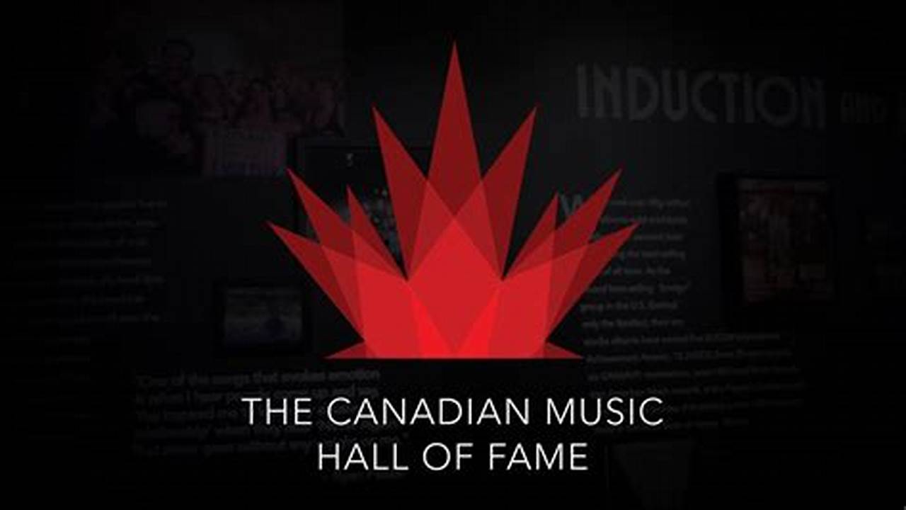 Canadian Music Hall Of Fame Inductees 2024au