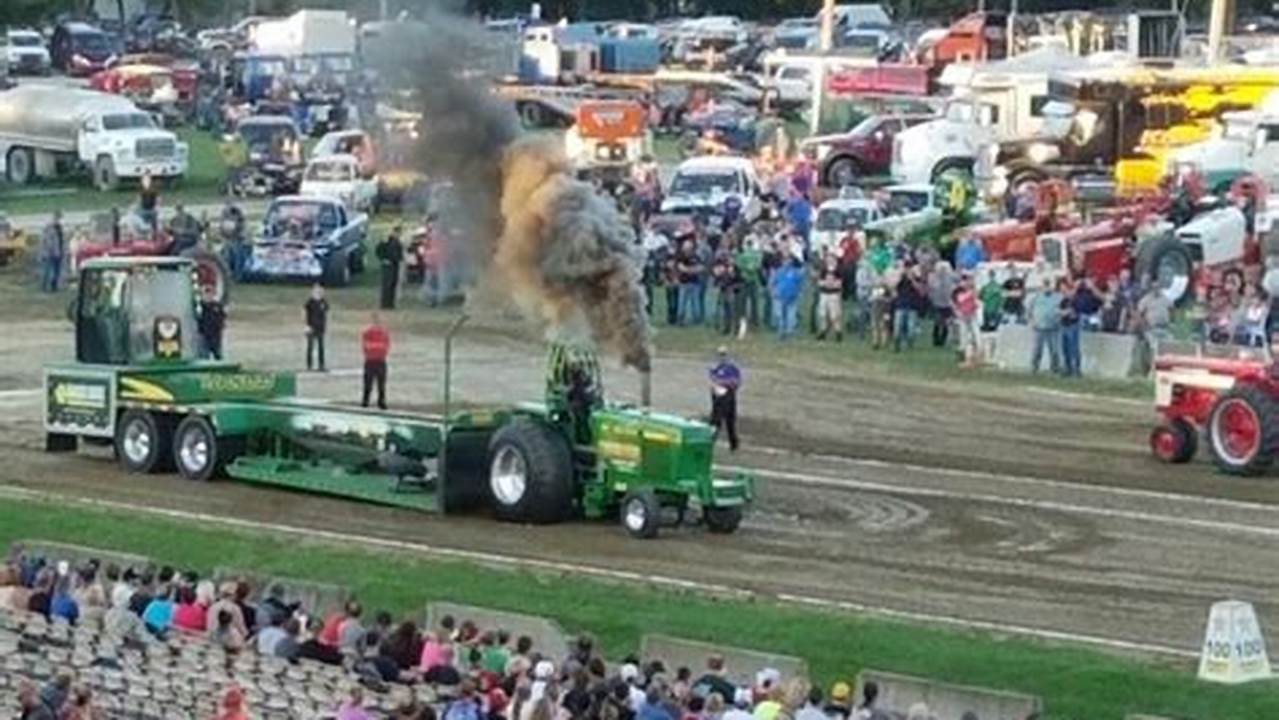 Canfield Fair Tractor Pull 2024