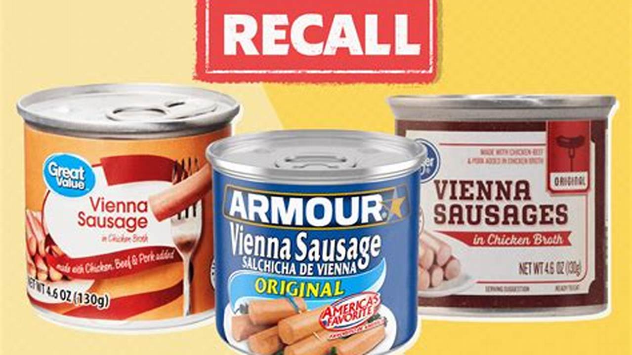 Canned Meat Recall 2024