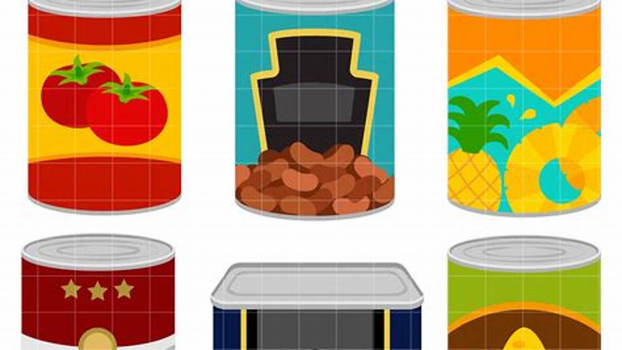 Canned Foods Are Just As Nutritious As Fresh Foods., Free SVG Cut Files