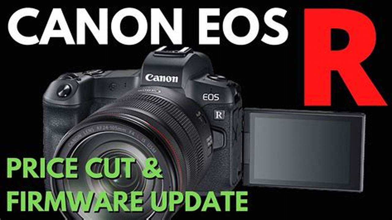Canon Eos R Firmware Update 2024