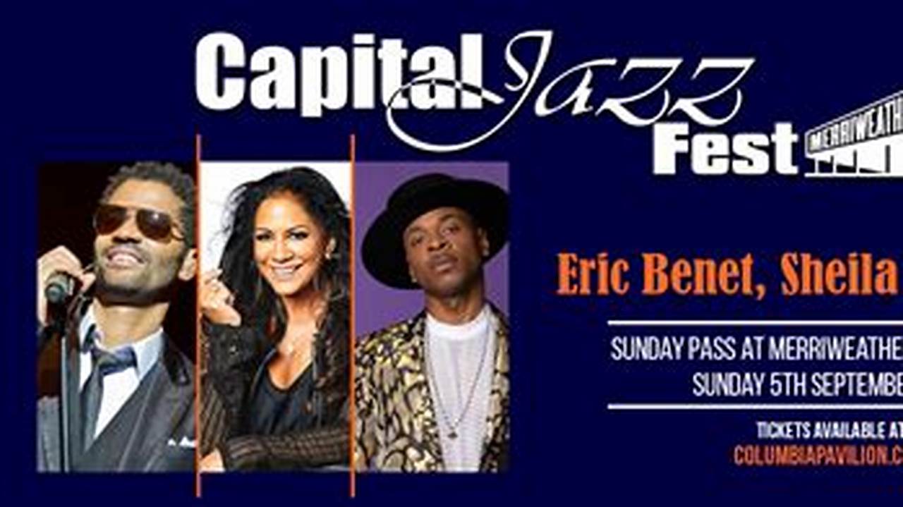 Capital Jazz Festival 2024 Artists