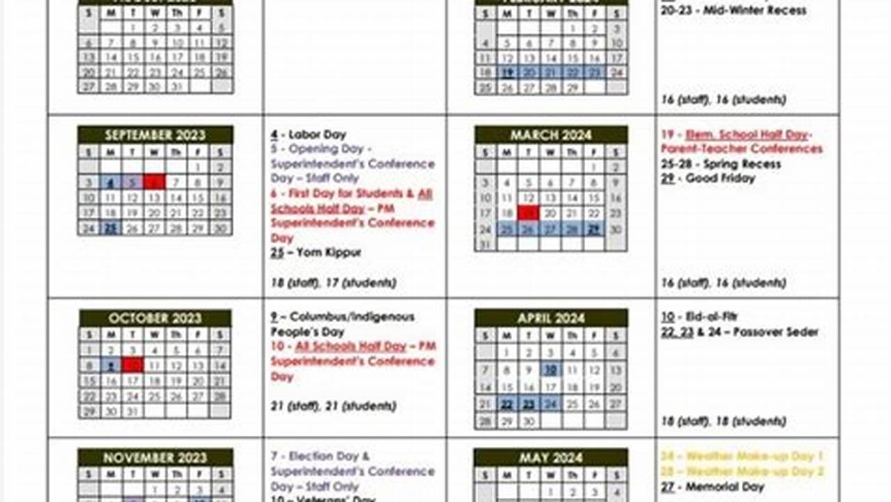 Capital School District Calendar 2024