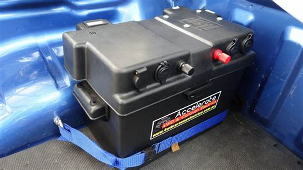 Car Battery Box Kit