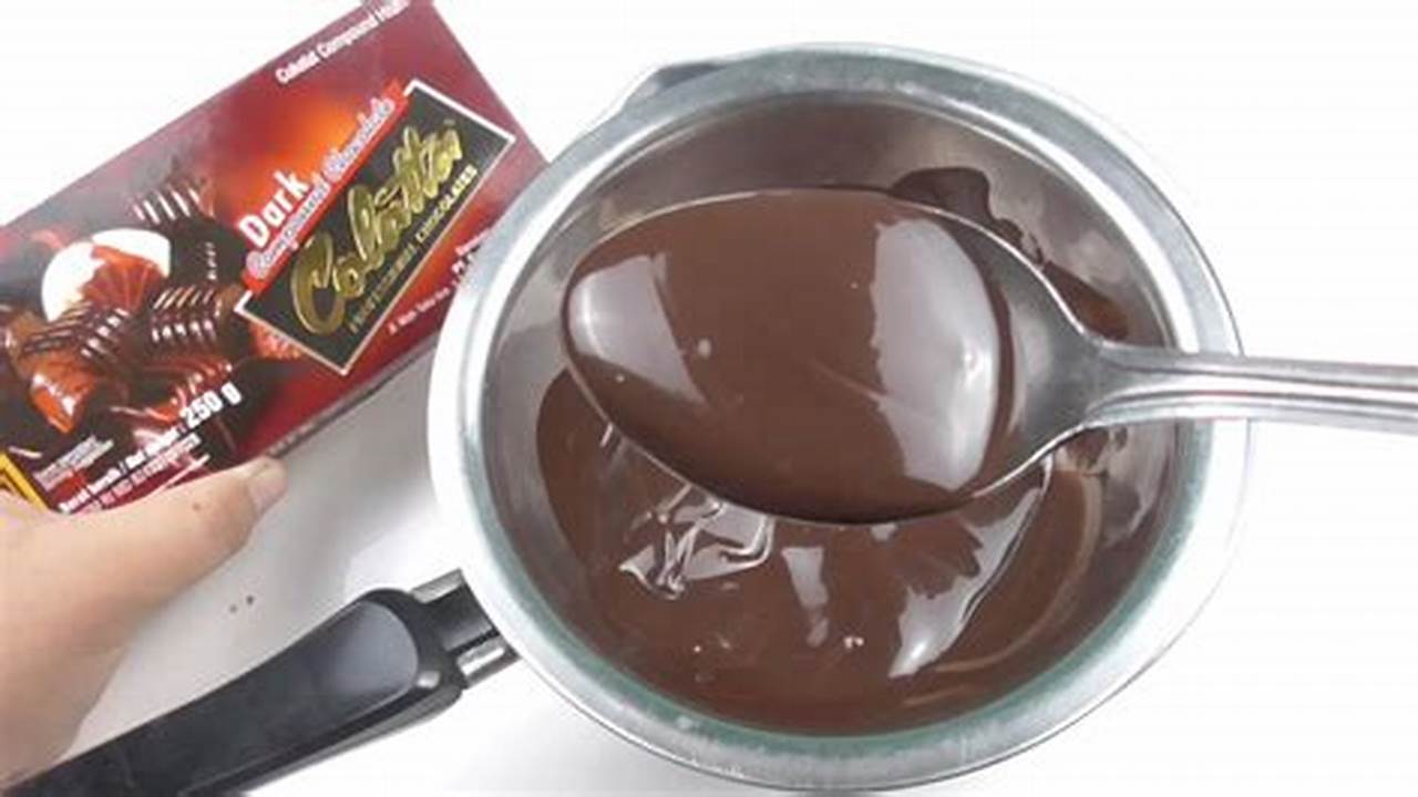 Cara Melelehkan Cokelat, Resep7-10k