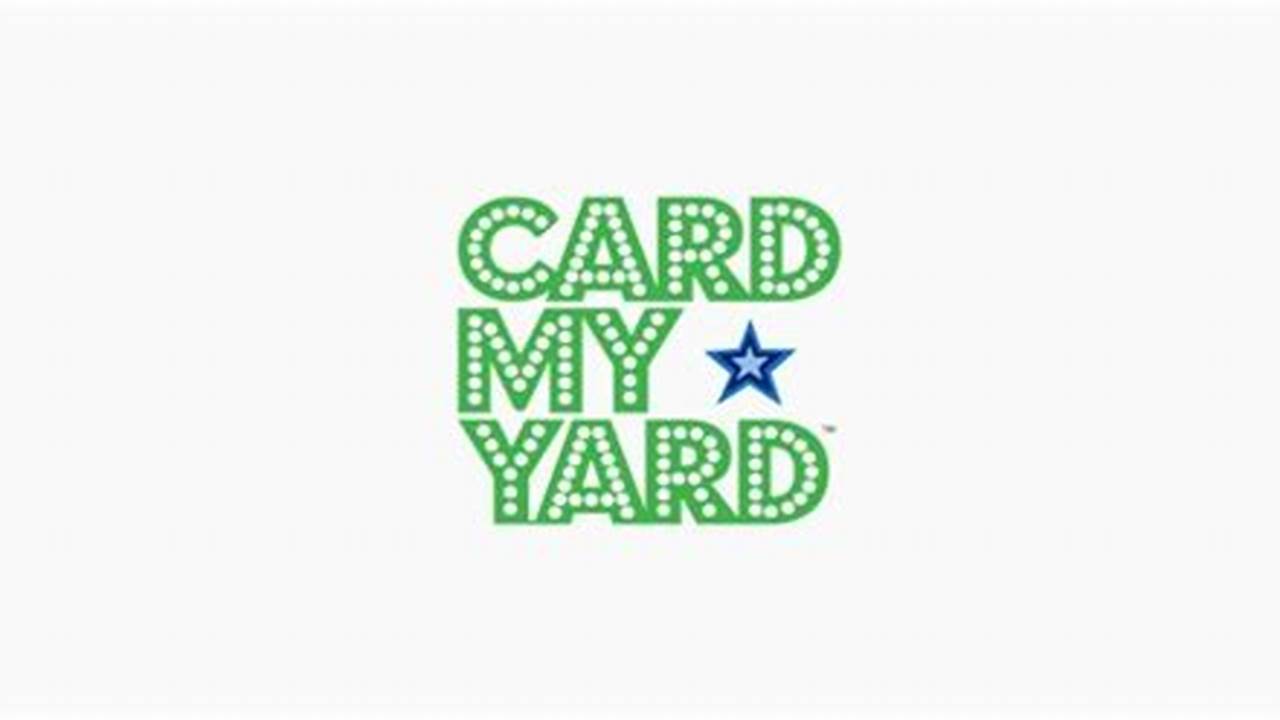 Card My Yard Coupon 2024