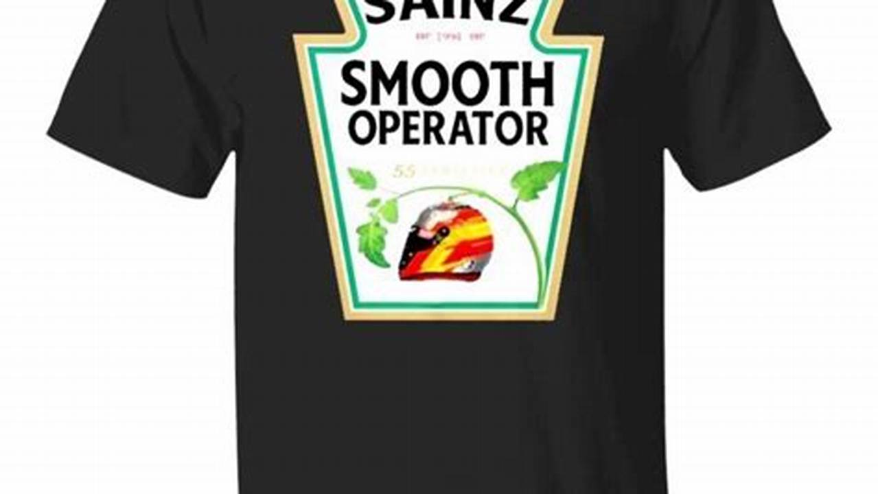 Carlos Sainz Smooth Operator T Shirt