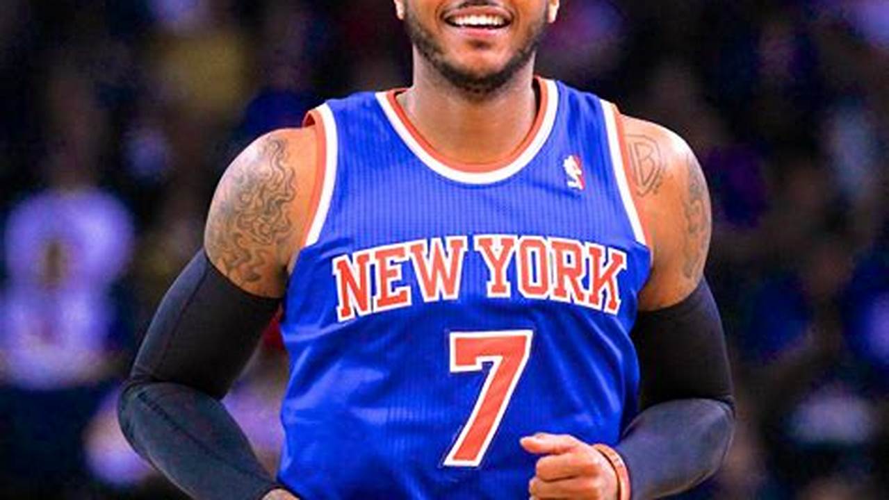 Carmelo Anthony Contract Details