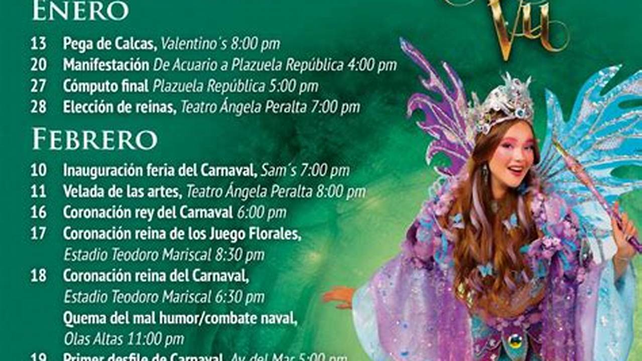 Carnaval Mazatlan 2024 Fechas