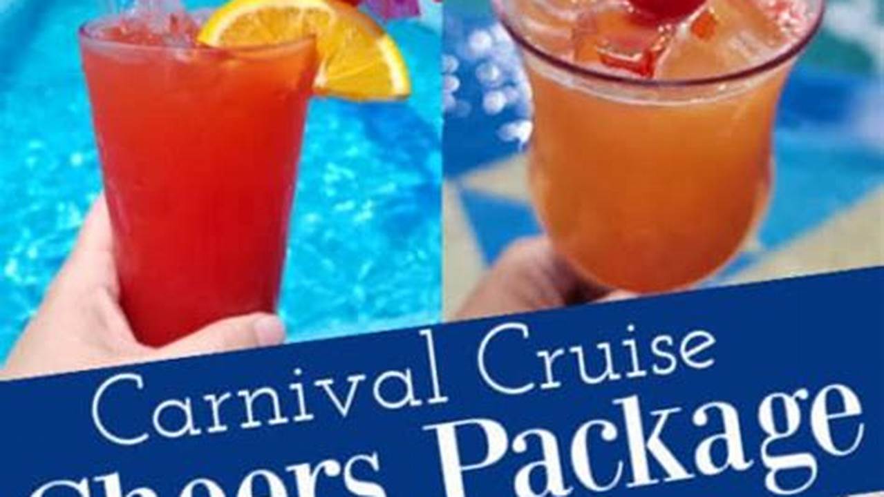 Carnival Cheers Package 2024