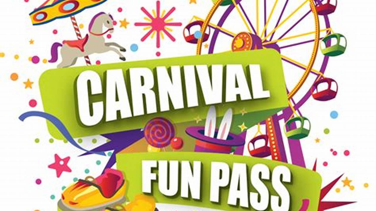 Carnival Pack 75 Tickets Carnival Funpass Valid For Rides And Games Rides And Games Require 4 To 20 Tickets Card# No Refunds, No Rain Checks, No Cash Value., 2024