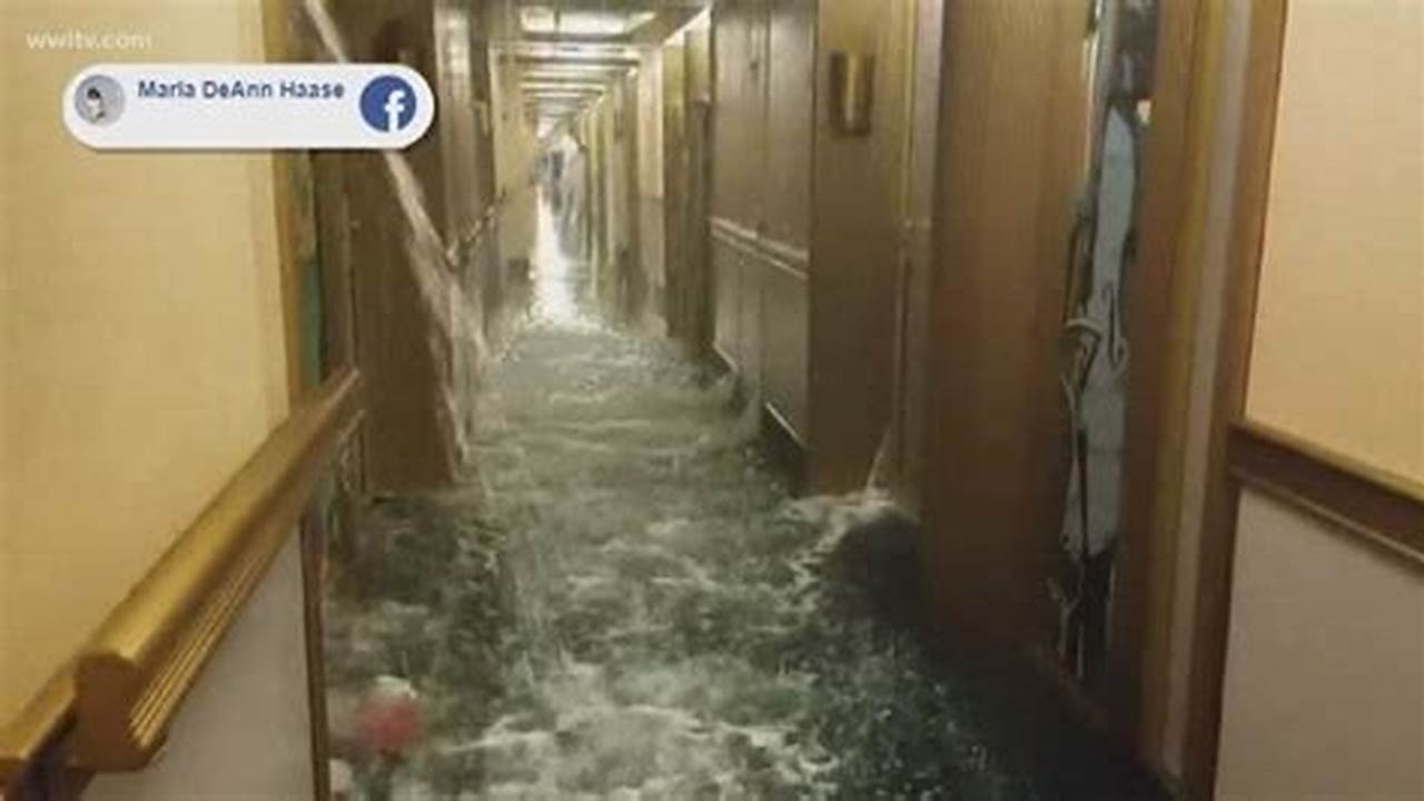 Carnival Sunrise Flooding 2024au