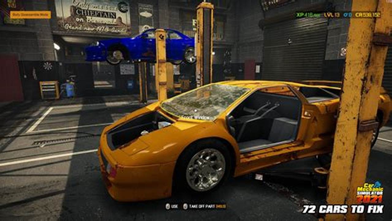 Cars In Car Mechanic Simulator 2024