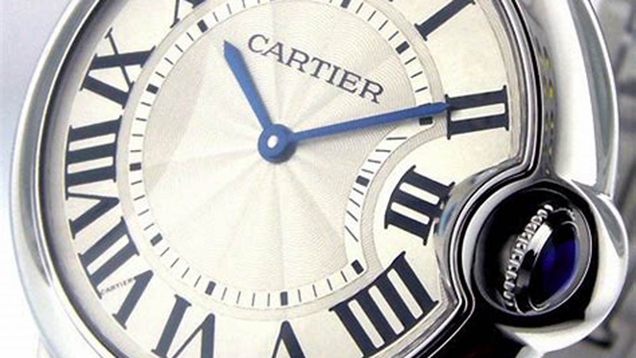Cartier Designer Watches Price Guide